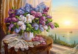 Репродукция картины БУКЕТ (СИРЕНЬ) 50*70, Россия