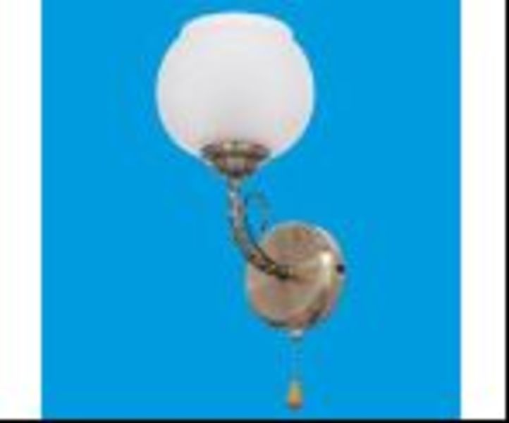 Бра, 40W, Е27, стекло, 1 плафон, белый, 5349/1wAB WT, ЭкономСвет, Китай