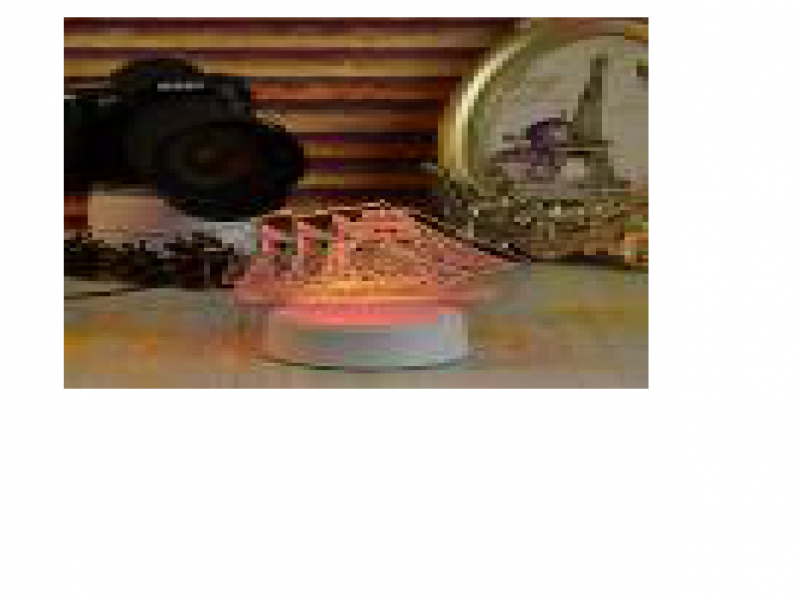 Светильник LED, в виде корабля, пластик, 18см,Китай