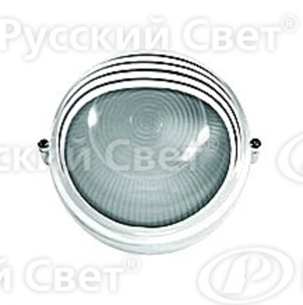 Светильник влагозащ. "Эконом" ("Реснички") Camelion 1104S C01 230В 100ВТ белый