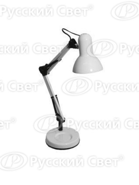 Светильник настольный KD-313 C01 Camelion 230В 60Вт Е27 белый