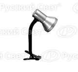 Светильник-прищепка KD-319 C03 Camelion 230В 60Вт, серебро