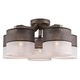Люстра  Andrea LM-5.55/A GR 5*E27/60W(h=23.w=43)