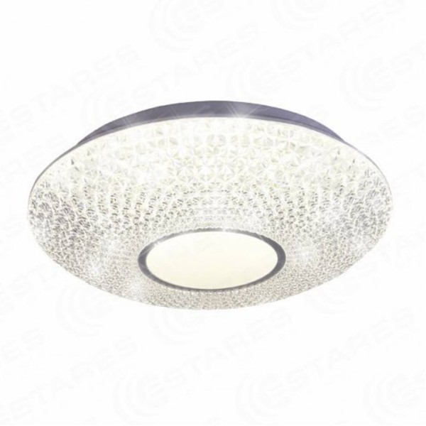 Накладной уп-мый св-дный св-к "AKRILIKA" 60W R-520-CLEAR/WHITE-220-IP20