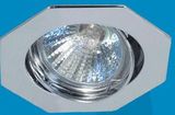 Светильник Акцент WL-165 1х50W GU 5.3 хром встр.8-гранный