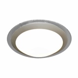 Светодиодный накладной св-к круглый ALR-16 AC170-265V 16W белый холодный прозрачный корпус
