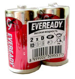 Батарейка солевая EVEREADY R20 (D)  1.5В(2 в п/э)
