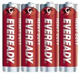 Батарейка солевая EVEREADY R6 (AA) 1.5В(4 в п/э)