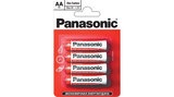 Батарейка солевая PANASONIС R6 (АА) Zinc Carbon 1,5В бл/4, Китай