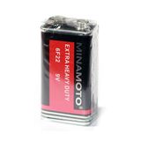 Батарейка солевая  6F22 MINAMOTO Heavy Dutty