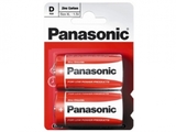 Батарейка солевая PANASONIC R20 (D) Zinc Carbon 1,5В бл/2