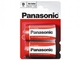 Батарейка солевая PANASONIC R20 (D) Zinc Carbon 1,5В бл/2
