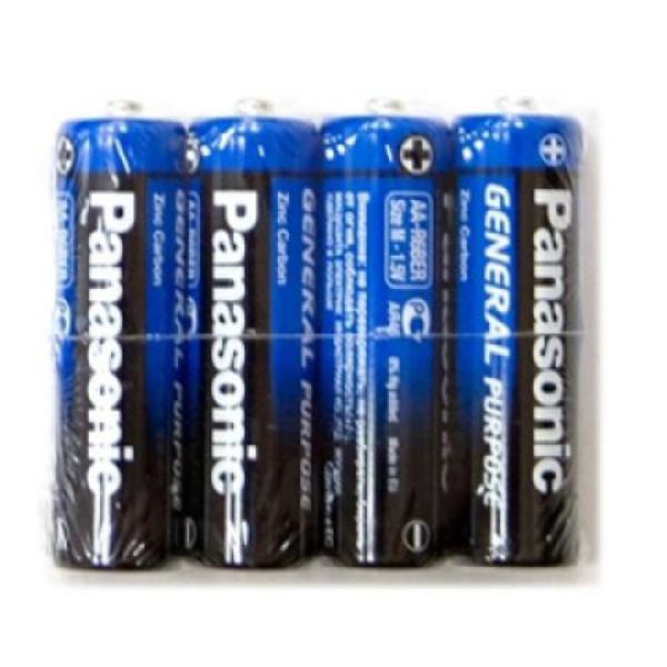 Батарейка солевая PANASONIС R6 (AA) Ceneral Purpose 1,5В (4 в п/э)