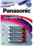 Батарейка щелочная PANASONIС LR03(ААА) Standart Power  (Everyday Power) 1,5В бл/4
