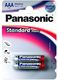 Батарейка щелочная PANASONIС LR03(ААА) Standart Power (Everyday Power)1,5В бл/2