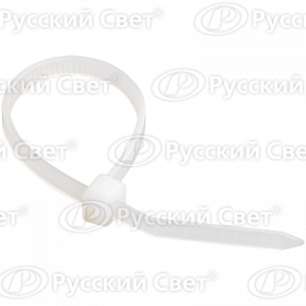 Хомут нейлоновый 4,8*200м бел (100/уп) ИЭК