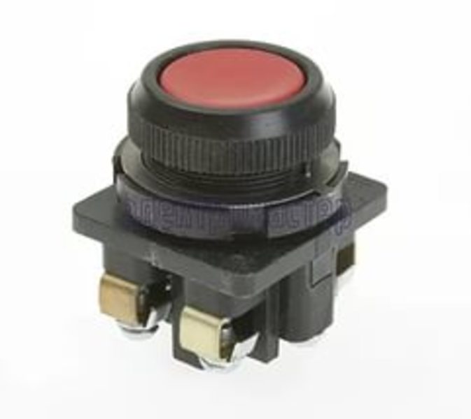 Кнопка красная КЕ-011 1но+1нз исполнение 2 КЕ-011 исп2(1но+1нз)