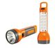 Фонарь Красная цена 110 аккумул. 2 режима (1W/10SMD) встр. вилка д/прямой зарядки от 220В