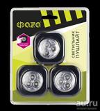 Фонарь светильник ФAZA TF2-3xL3-S-bk (3х черн)