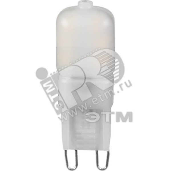 Лампа светод.ECOWATT G9 230B 3 (25)W 3000KG9 тепл.белый свет капсульная прозр