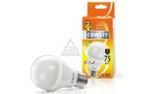 Лампа светод.ECOWATT А60 230В 9(75)W 2700К Е27 тепл.бел.свет груша