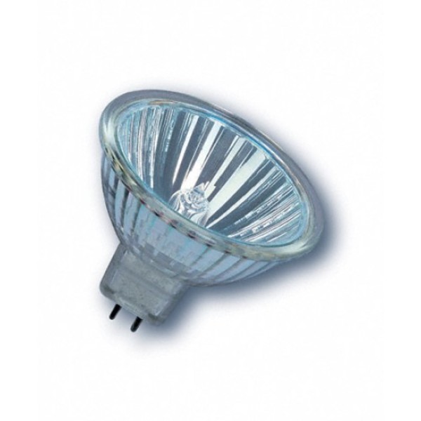 Лампа галоген Акцент JCDR 230B 35W GU5,3  с отраж.и защит.стеклом