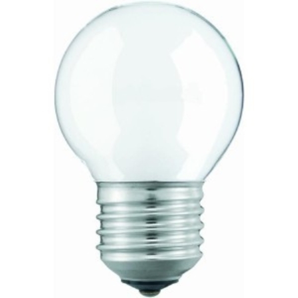 Лампа накаливания FAVOR P45 60W E27 FR шарик матовый