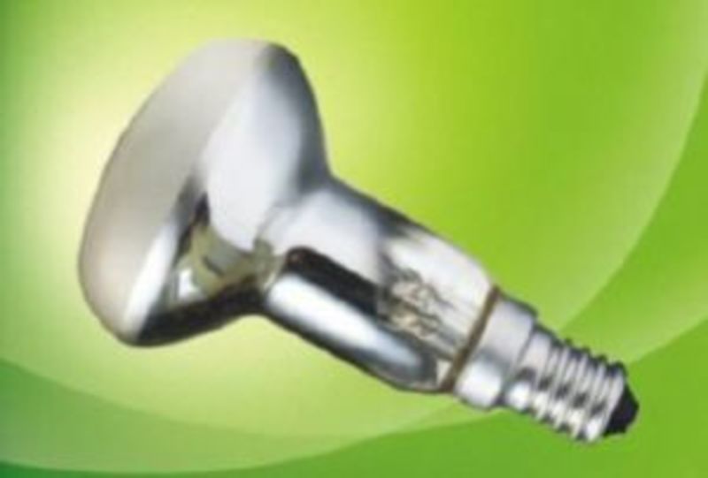 Лампа накаливания FAVOR R50 60W E14 CL (миньон) зеркальная