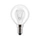 Лампа накаливания PHILIPS P45 230V 40W E14 шарик прозрачный (clear)