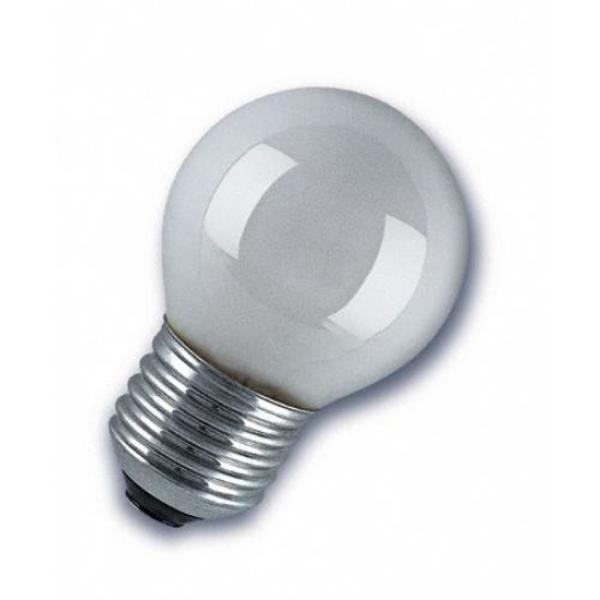 Лампа накаливания PHILIPS P45 230V 40W E27 шарик матовый (frosted)