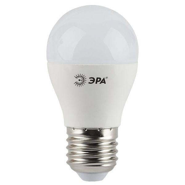 Лампа светодиод. ЭРА LED smd P45-7W-827-E27