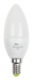 Лампа светодиодная PLED- ECO-C37 5w E14 4000K 400 Lm Jazzway