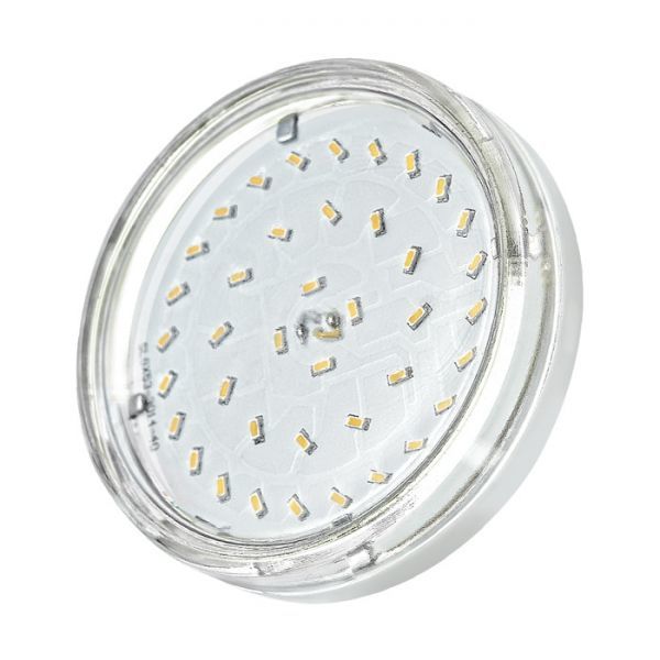 Лампа светодиодная PLED-ECO GX53 6W 5000K FROST Jazzway