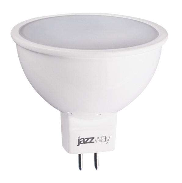 Лампа светодиодная PLED-ECO-JCDR 5w 4000К 400Lm GU5.3 Jazzway