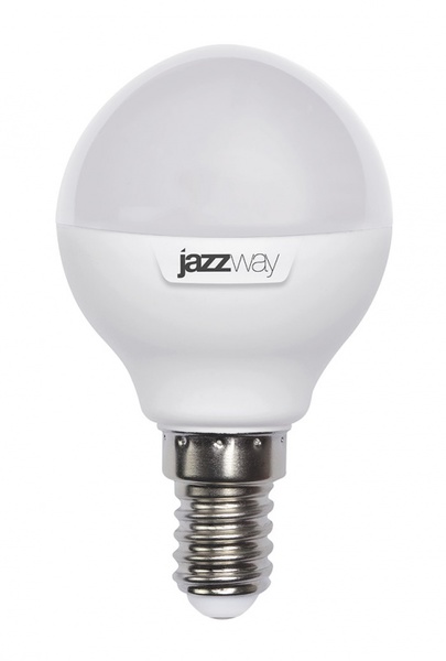 Лампа светодиодная PLED-SP G45 7w 3000K Е14 560 Jazzway