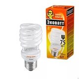Лампа энергосбер. ECOWATT Mini SP 15W 827 E27 46*95мм