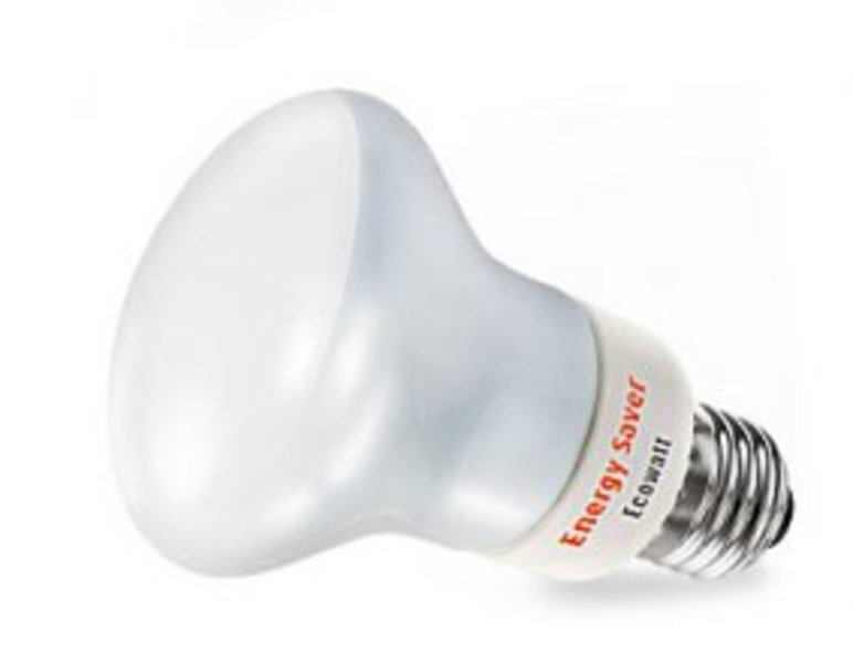 Лампа энергосбер.ECOWATT R63 9W 827 E27 теплый белый свет зеркальная компакт.люм 63*103мм