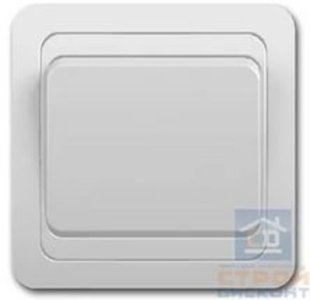 Переключатель перекрестный Makel Lilium Natural Kare с/у 1-кл белый 250В (32.001.020), Китай