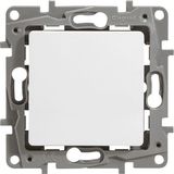Переключатель ETIIKA одноклавишный белый винтовые зажимы 10А (LEGRAND) 672205