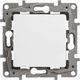 Переключатель ETIIKA одноклавишный белый винтовые зажимы 10А (LEGRAND) 672205