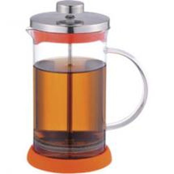 Чайник/кофейник (кофе-пресс) стекло GFP01-350ML-О оранжевый 950069