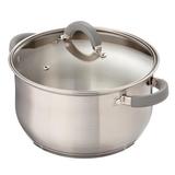 VETTA Вена Кастрюля 24х13,5см. 6,0л. со стекл. крышкой, индукция 822-074
