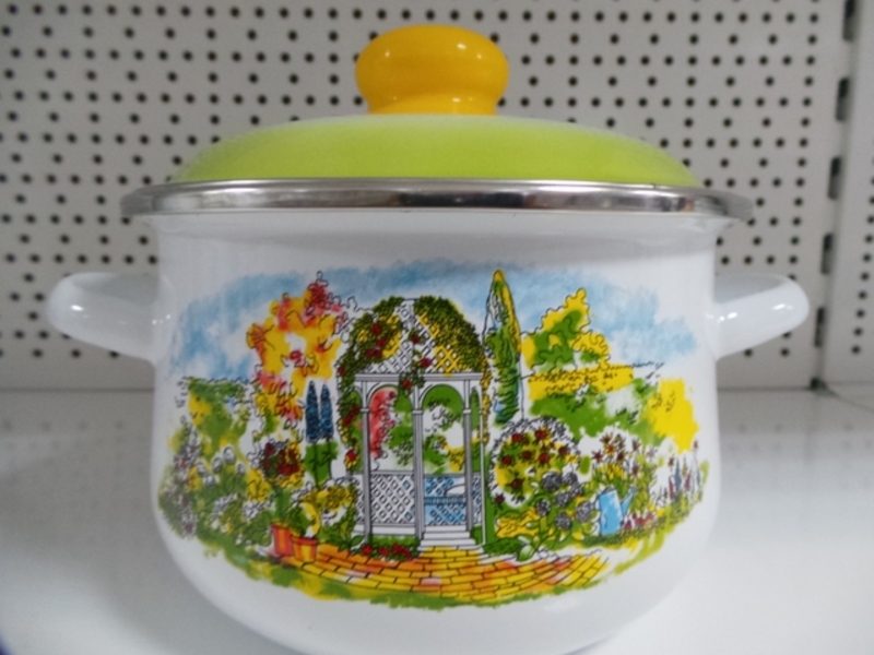 Кастрюля кон. 2л белосн Беседка 1с45я (6)