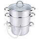 Соковарка из нерж стали MAL-JUICER-1 6л, 3 чаши стекл кр. с пароотводом 985879