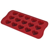 Форма для льда Сердечки IFS-Heat 21*10,5*2,4 см (силикон) 985809