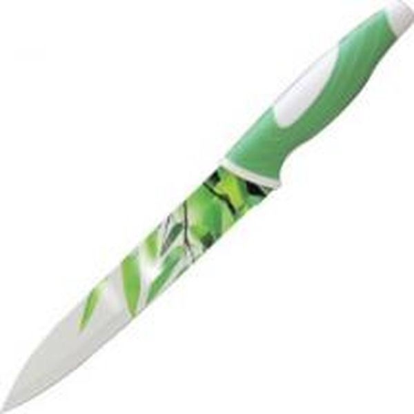 Нож окрашенный с рисунком Олива 20см MAL-02СРО (разделочный) 985398  