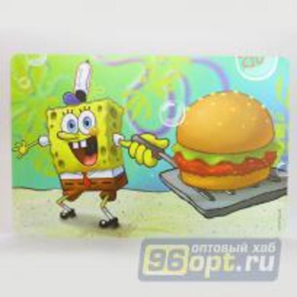 Салфетка ГУБКА БОБ-Красбургер 44*28см GB2D05