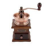 Кофемолка  с деревян. основанием микс 827-001
