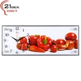 5020-1236 (5) Часы настенные Перцы и томаты  21Век