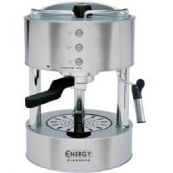 Кофеварка ENERGY ELEGANCE EN-604S 15 бар,эспрессо и капучино  ЛИКВИДАЦИЯ